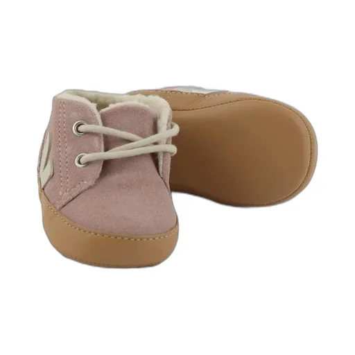 Veja Kids Logo Detail Lace-Up Sneakers
