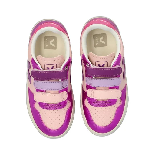 Veja Kids V-10 Lace-Up Sneakers