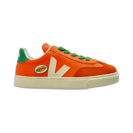 Veja Kids X The Social Food Small Volley Lace-Up Sneakers