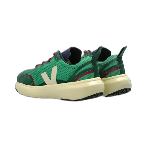Veja Kids Logo Patch Mesh Sneakers