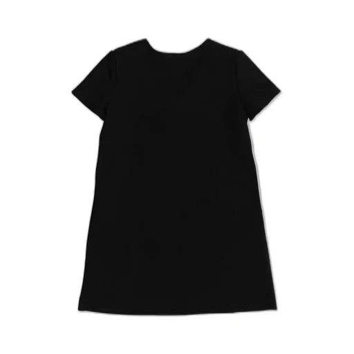Versace Kids Logo Printed Buttoned Dress