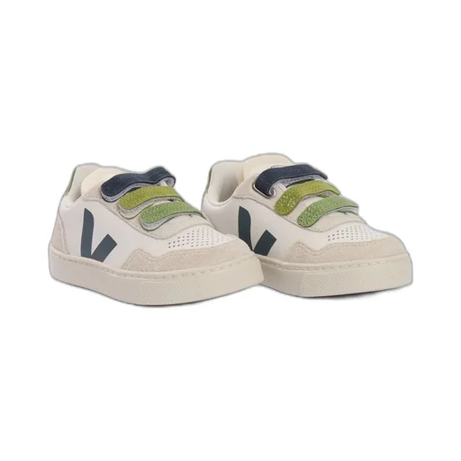 Veja Kids	V-90 Round Toe Sneakers