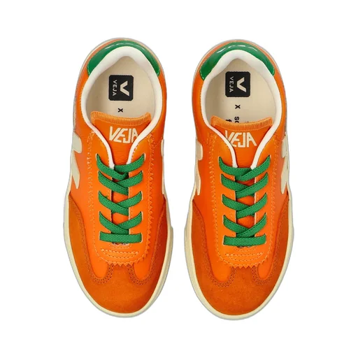 Veja Kids X The Social Food Small Volley Lace-Up Sneakers