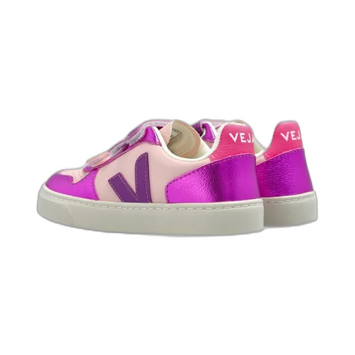 Veja Kids V-10 Lace-Up Sneakers