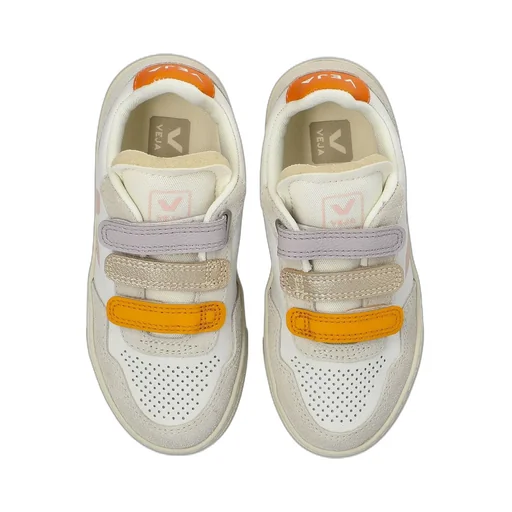 Veja Kids V Logo Lace-Up Sneakers