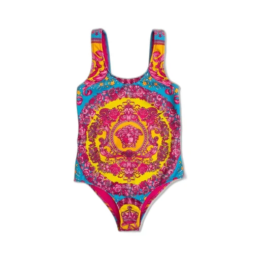 Versace Kids Medusa Printed One-Piece Swimsuit