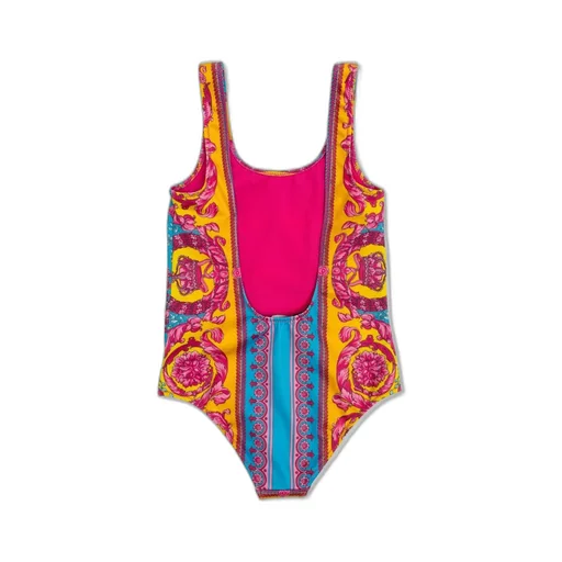 Versace Kids Medusa Printed One-Piece Swimsuit