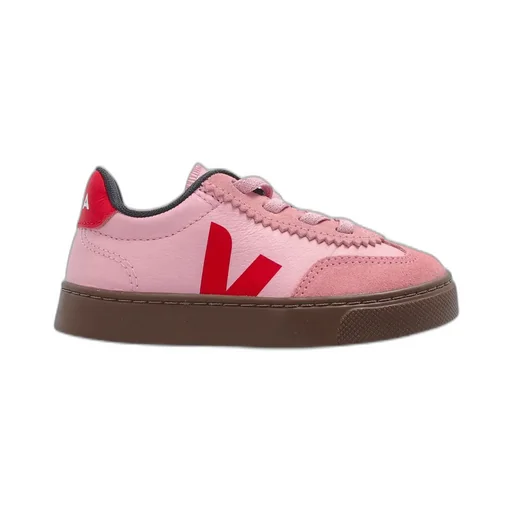 Veja Kids Volley Elastic Lace-Up Sneakers