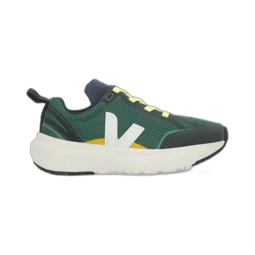 Veja Kids Canary Alveomesh Lace-Up Sneakers