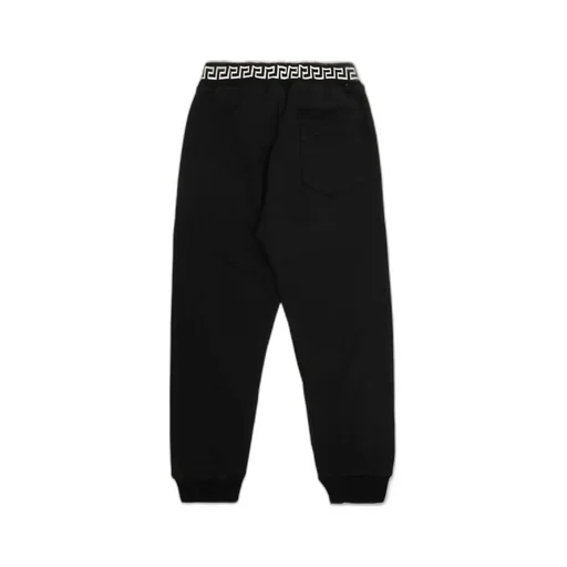 Versace Kids Logo Embroidered Track Pants