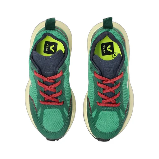 Veja Kids Logo Patch Mesh Sneakers