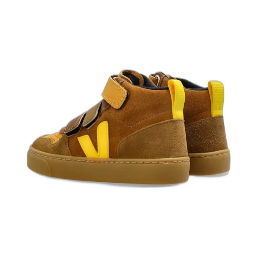Veja Kids V-10 Mid Touch-Strap Sneakers