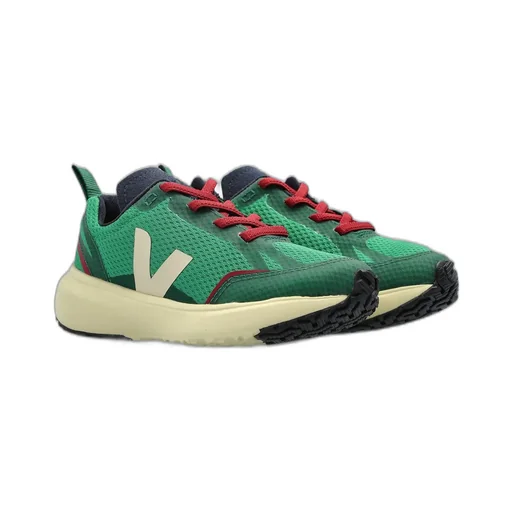 Veja Kids Logo Patch Mesh Sneakers