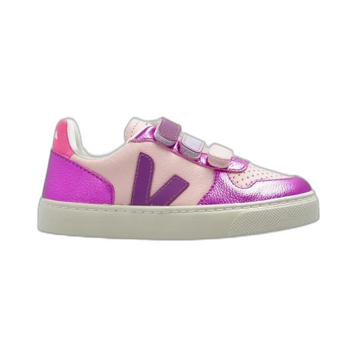 Veja Kids V-10 Lace-Up Sneakers