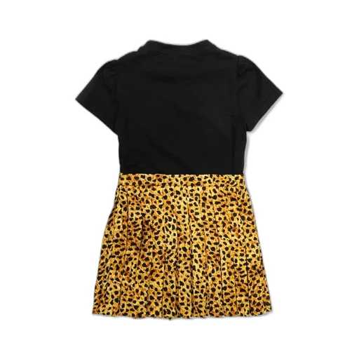 Versace Kids Leopard Printed Dress