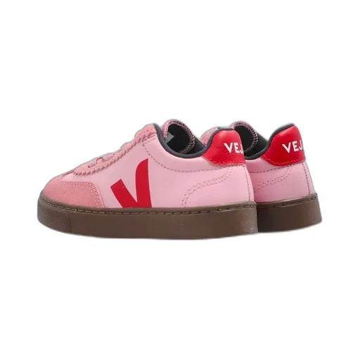 Veja Kids Volley Elastic Lace-Up Sneakers