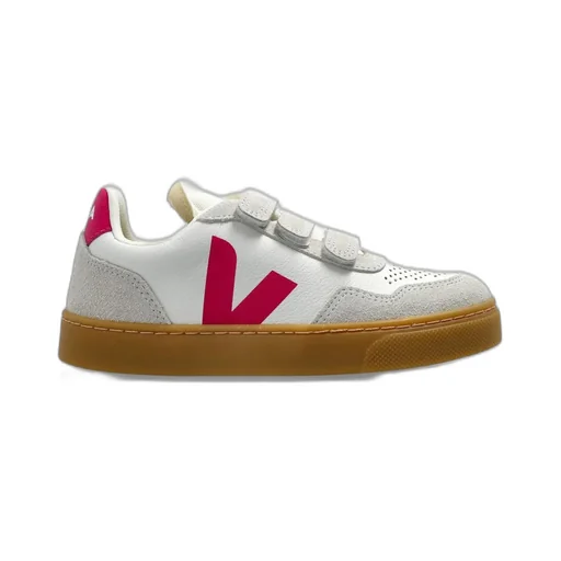 Veja Kids V Logo Lace-Up Sneakers