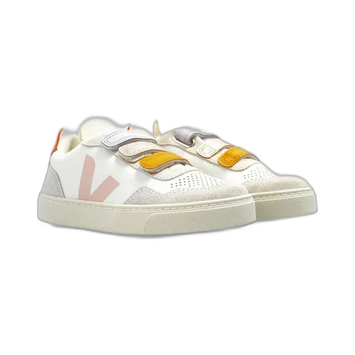 Veja Kids V Logo Lace-Up Sneakers