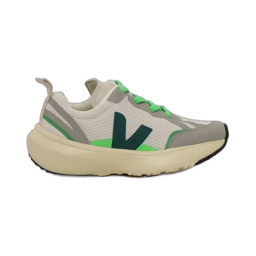Veja Kids Canary Elastic Lace-Up Sneakers
