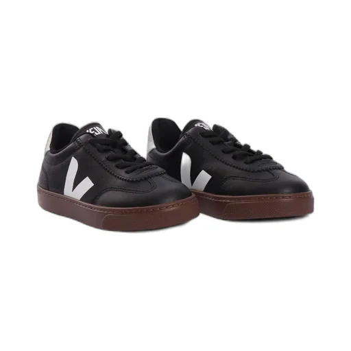 Veja Kids Volley Elastic Lace-Up Sneakers
