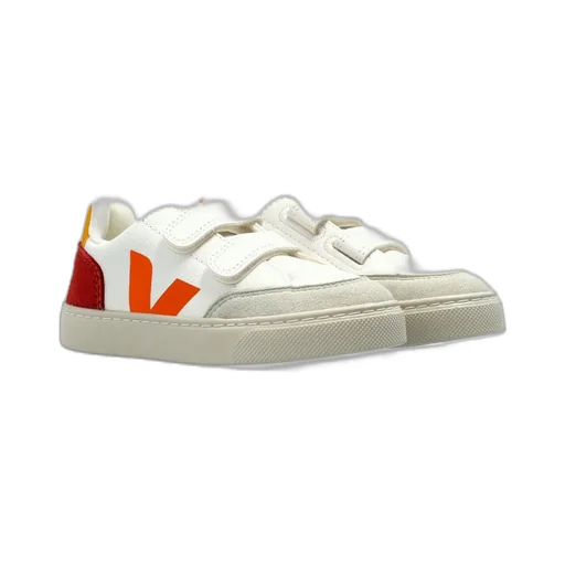 Veja Kids Small V-12 Touch Sttrap Sneakers