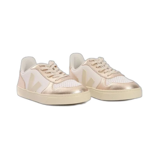 Veja Kids V-10 Lace-Up Sneakers