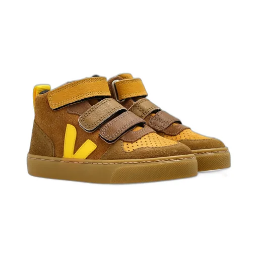 Veja Kids V-10 Mid Touch-Strap Sneakers
