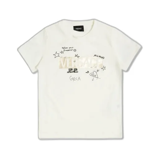 Versace Kids Logo Printed T-Shirt