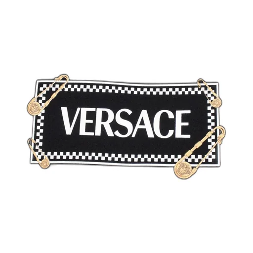 Versace Kids Safety-Pin Detailed Short-Sleeved Dress