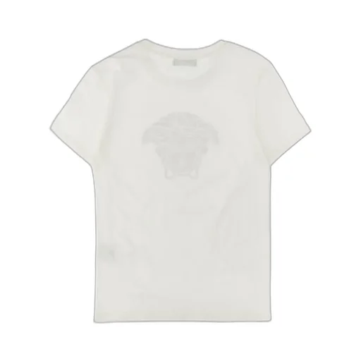 Versace Kids Medusa Embellished Crewneck T-Shirt