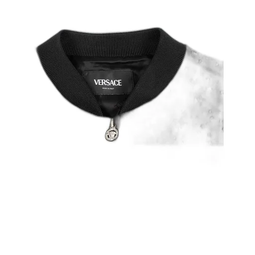 Versace Kids Embellished Bomber Jacket