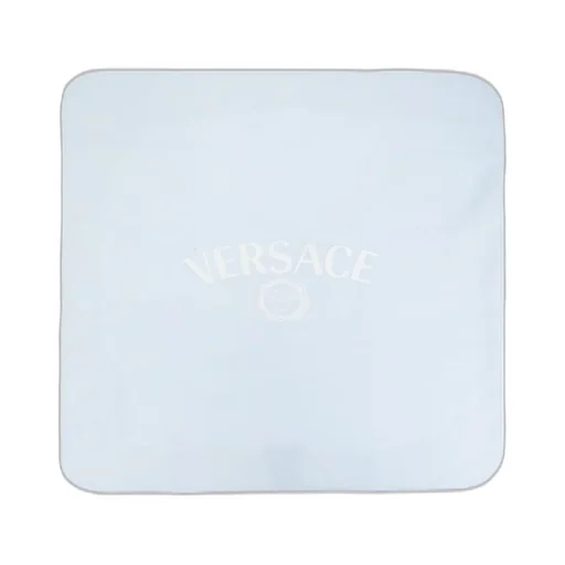 Versace Kids Logo Printed Square Baby Blanket