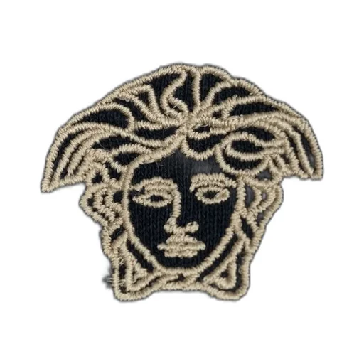 Versace Kids Logo Embroidered Zip-Up Sweatshirt