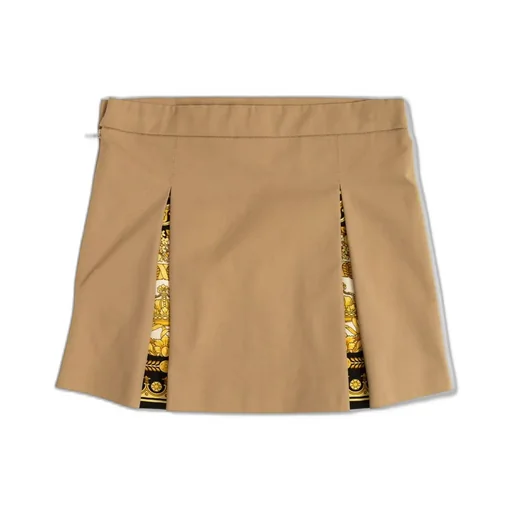 Versace Kids Pleated Mini Skirt