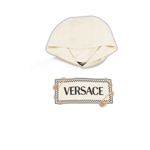 Versace Kids Safety Pin Logo Hoodie