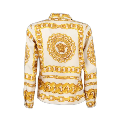Versace Kids Pattern-Printed Long-Sleeved Shirt