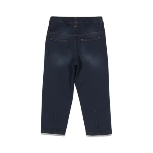 Versace Kids Stylish Denim Trousers