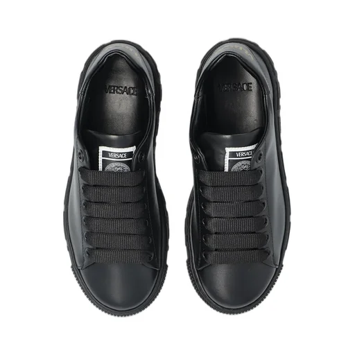 Versace Kids Lace-Up Sneakers
