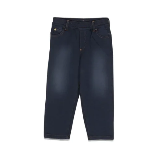 Versace Kids Stylish Denim Trousers