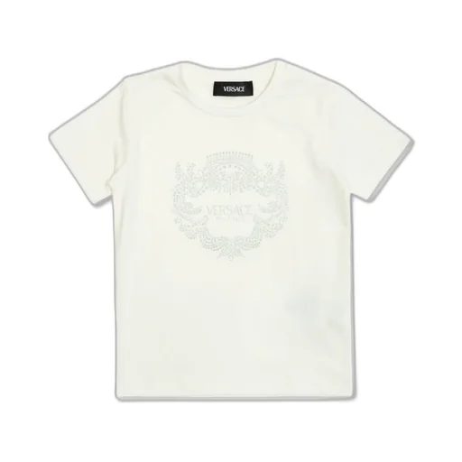 Versace Kids Milano Embellished T-Shirt