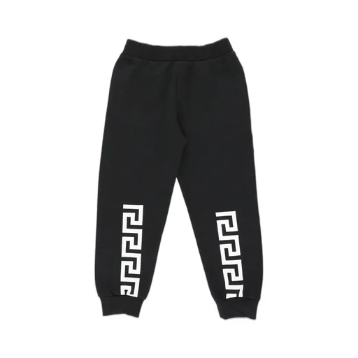 Versace Kids Logo Printed Straight Leg Track Pants