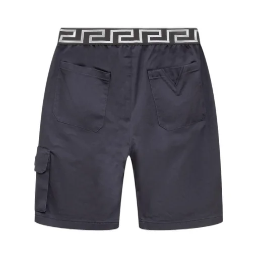 Versace Kids Logo Printed Cargo Shorts