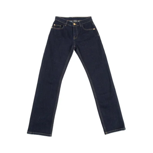 Versace Kids Logo-Patch Denim Jeans