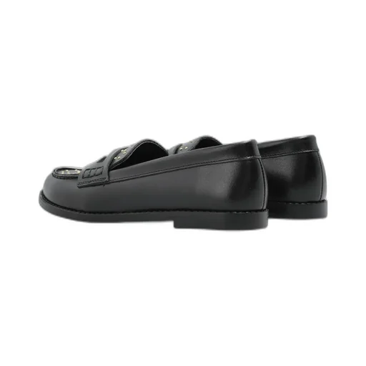 Versace Kids Embellished Slip-On Loafers