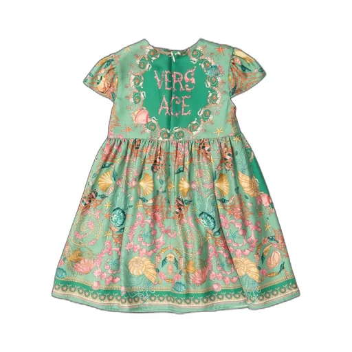 Versace Kids Printed Dress