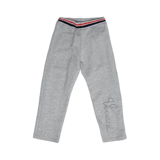 Versace Kids Elastic Waist Straight Leg Jogging Pants