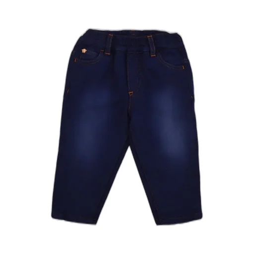 Versace Kids Faded Effect Straight Leg Jeans