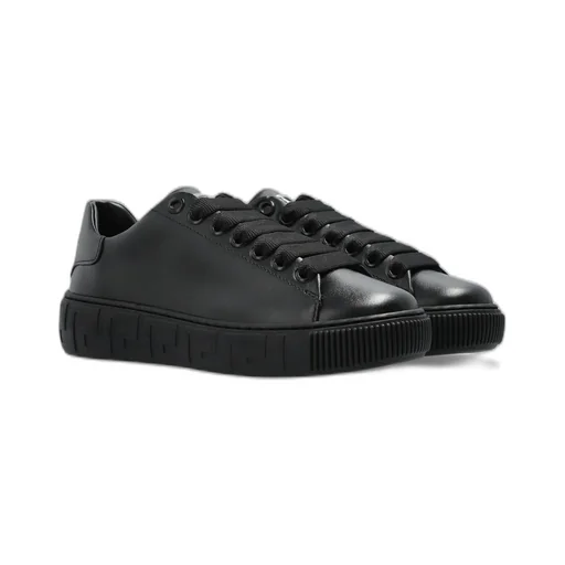 Versace Kids Lace-Up Sneakers