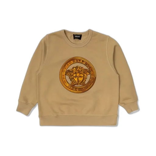 Versace Kids Logo Printed Sweatshirt