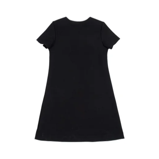 Versace Kids Safety-Pin Detailed Short-Sleeved Dress